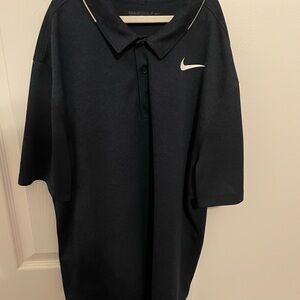 Nike Men's Medium Navy Golf Polo